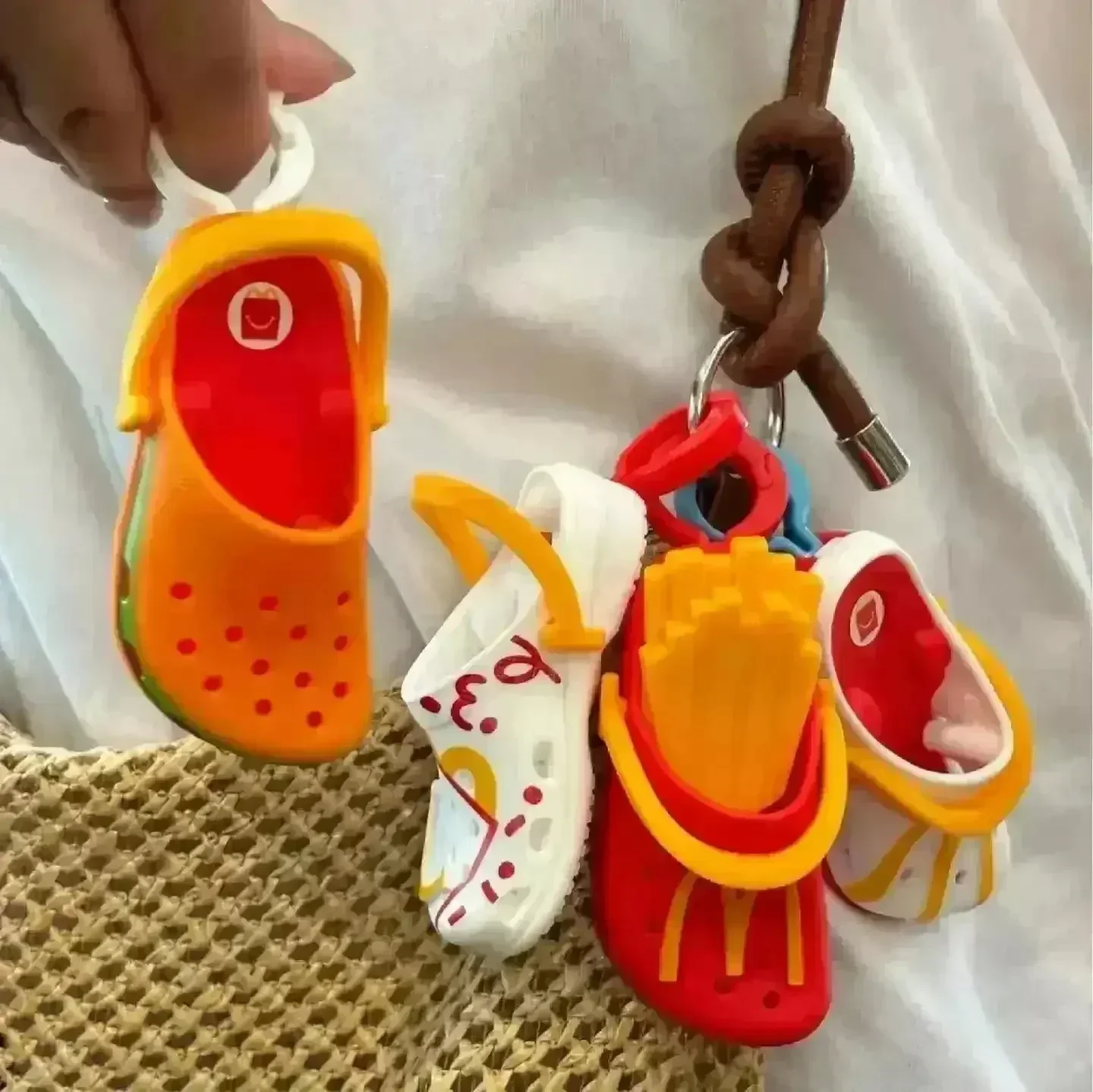 McSlipper Crocs Keychain - Image 3