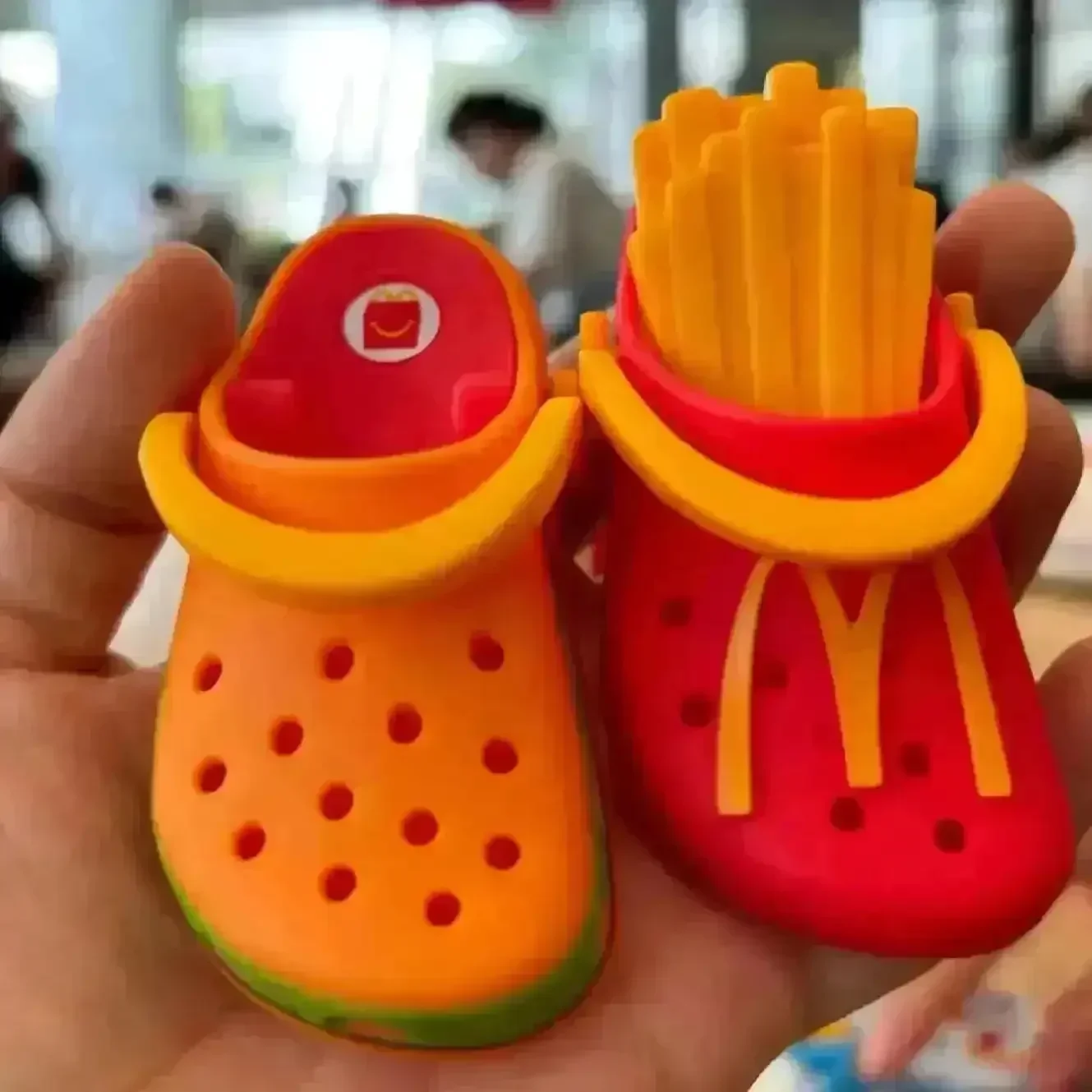 McSlipper Crocs Keychain - Image 4