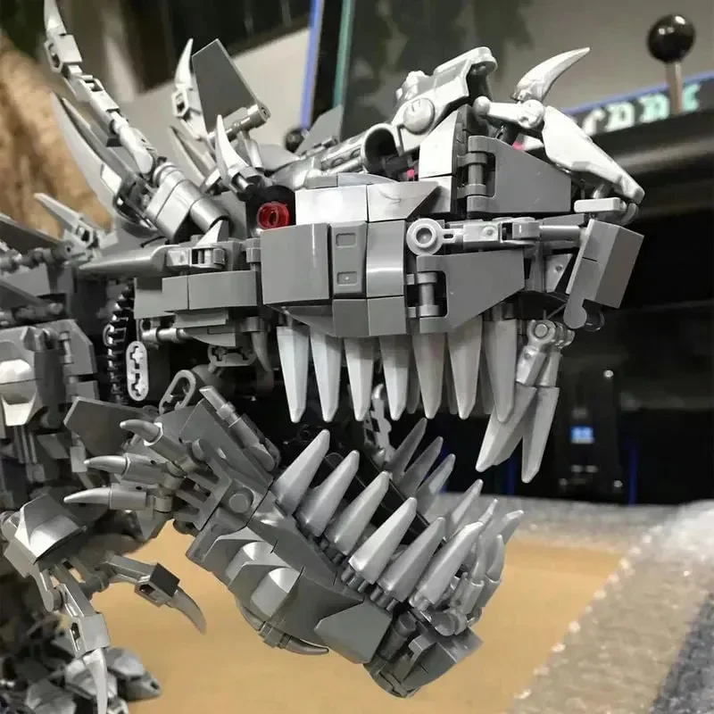Mech Colossal Carnotaurus Dinosaur Building Set - Image 11