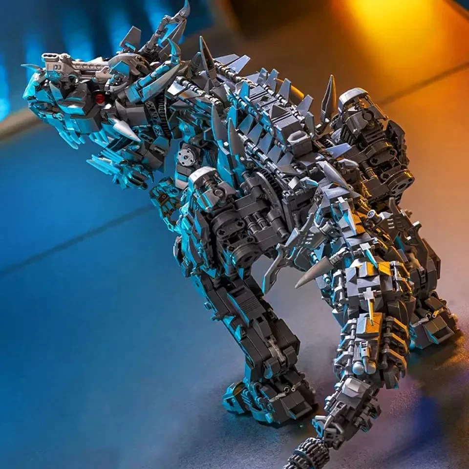 Mech Colossal Carnotaurus Dinosaur Building Set - Image 5