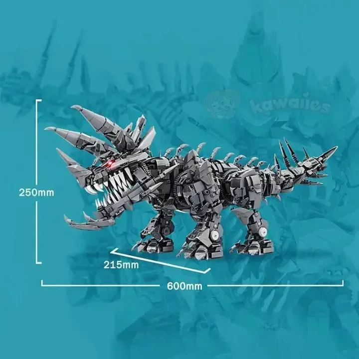 Mech Colossal Triceratops Dinosaur Building Set - Image 11