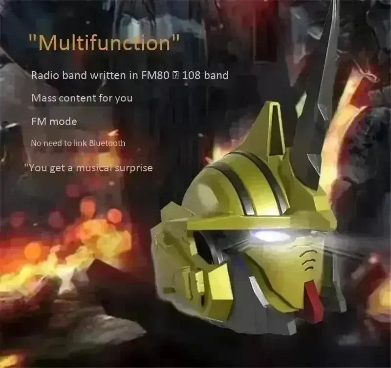 Mecha Warrior Wireless Bluetooth Speaker - Image 3
