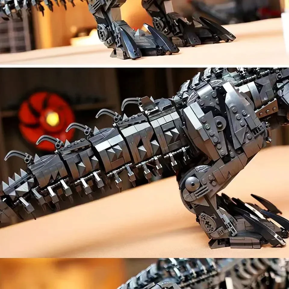 Mechanical Colossal T-Rex Dinosaur Building Set - Image 8