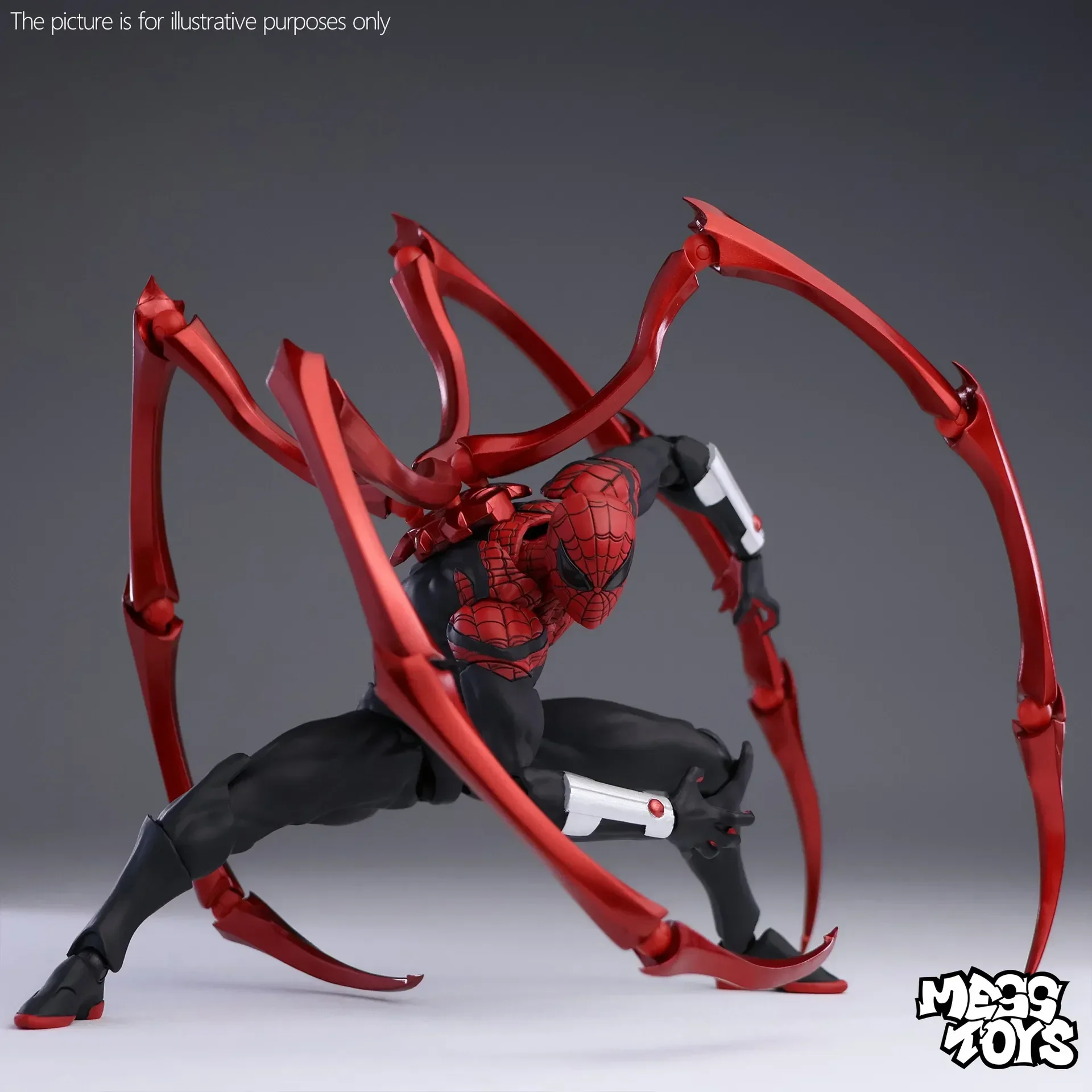 Mess Toys Ultimate Spiderman Figurine (16 cm) - Image 4