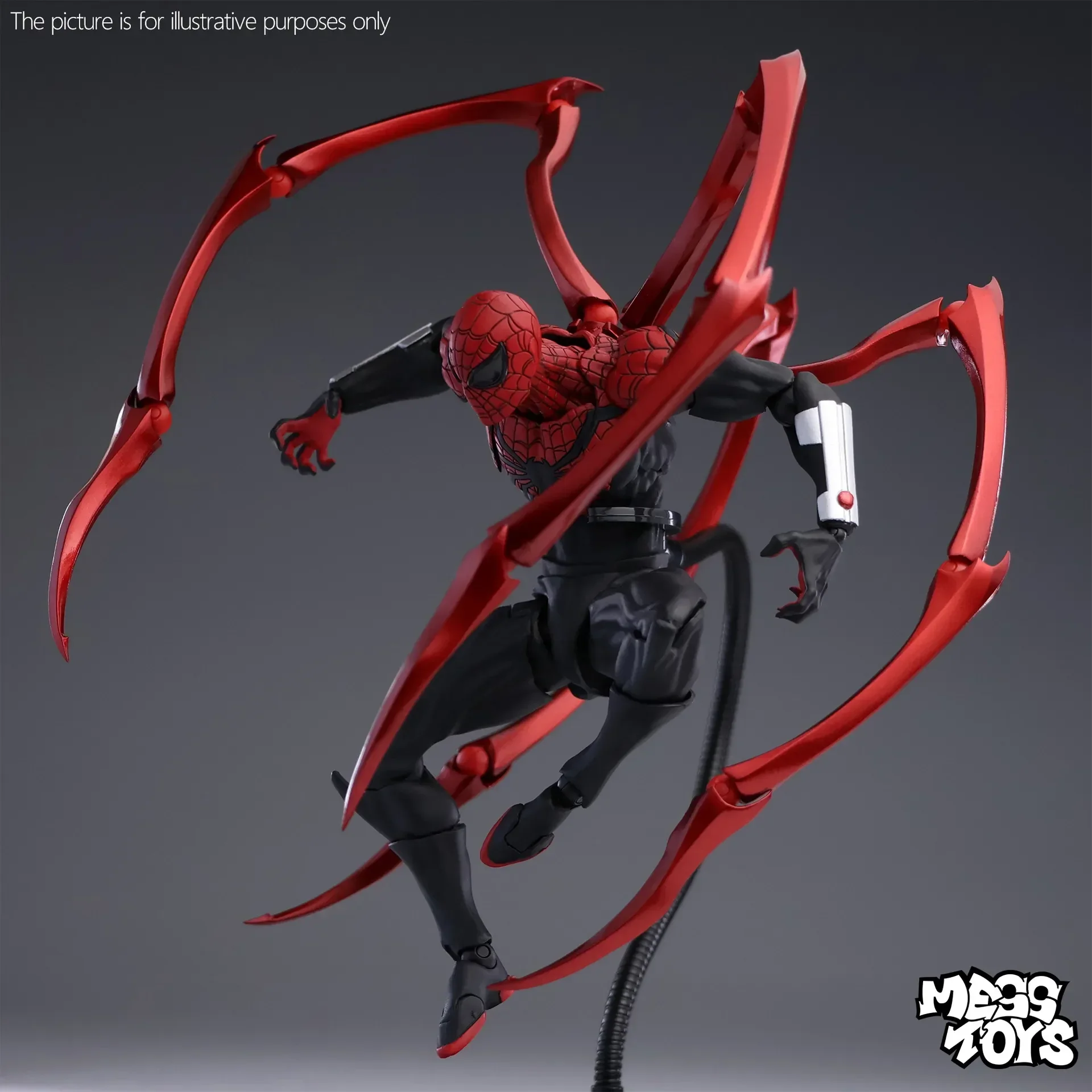 Mess Toys Ultimate Spiderman Figurine (16 cm) - Image 5