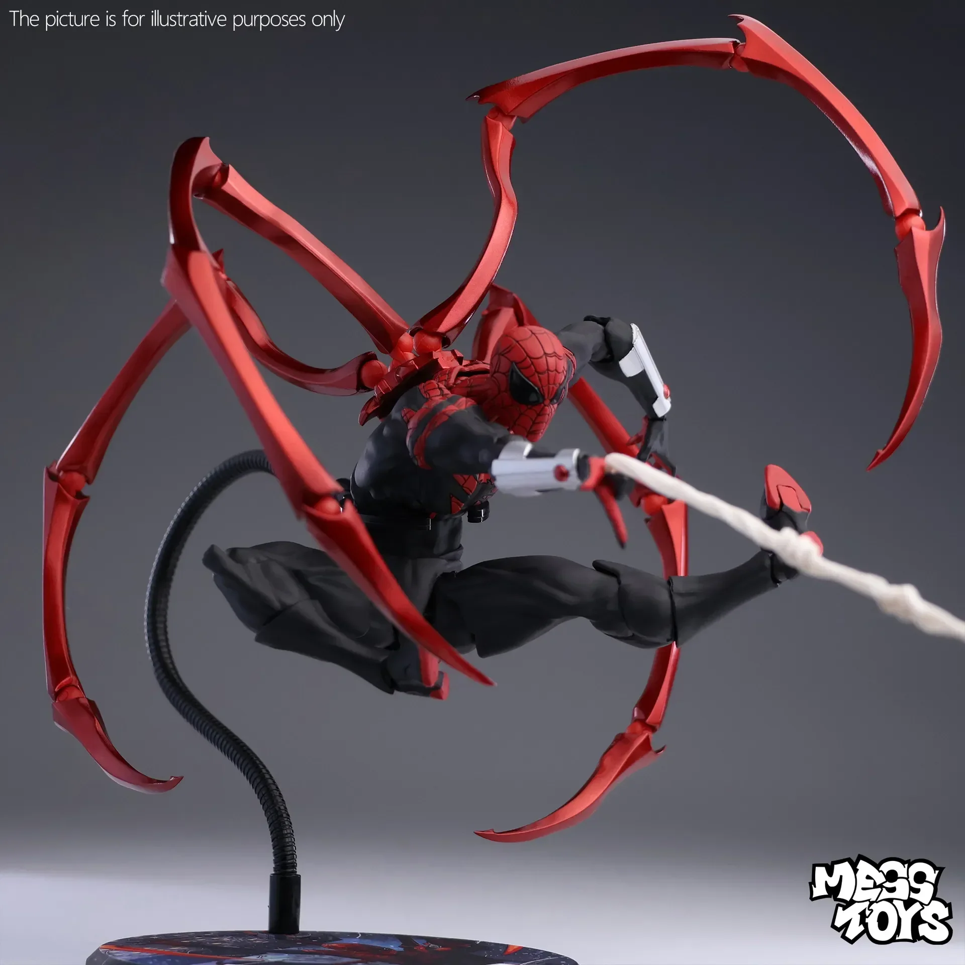 Mess Toys Ultimate Spiderman Figurine (16 cm) - Image 6