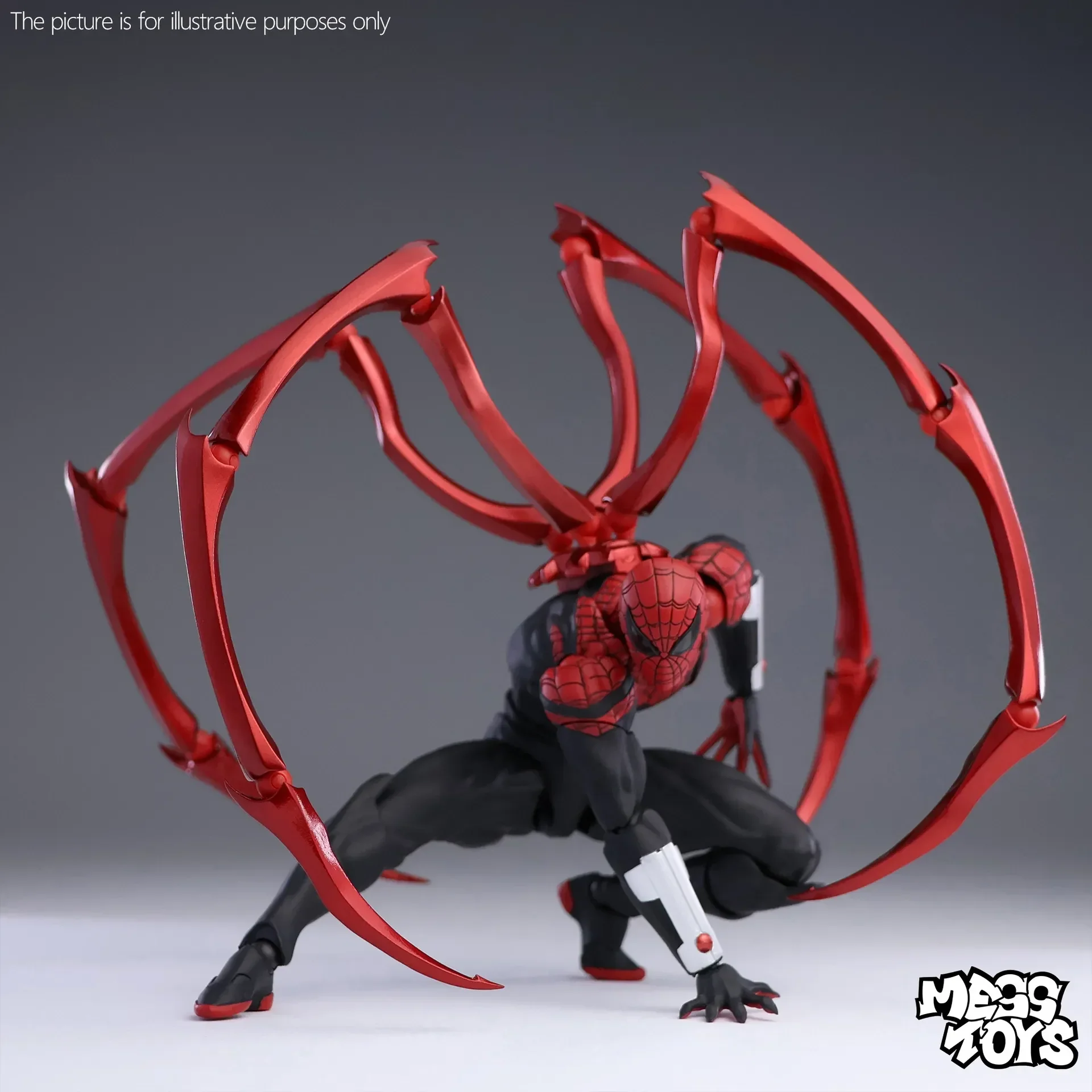Mess Toys Ultimate Spiderman Figurine (16 cm) - Image 8