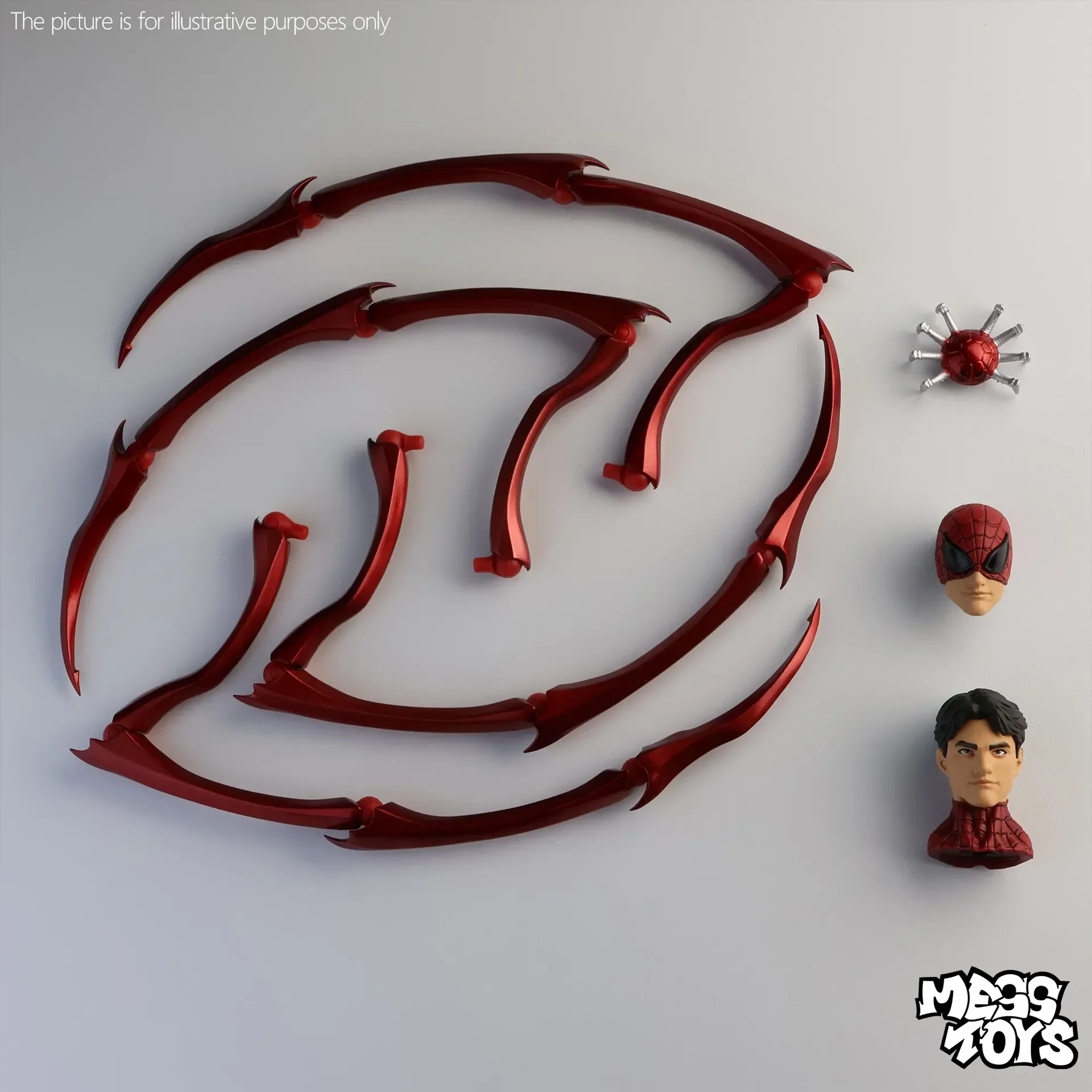 Mess Toys Ultimate Spiderman Figurine (16 cm) - Image 9
