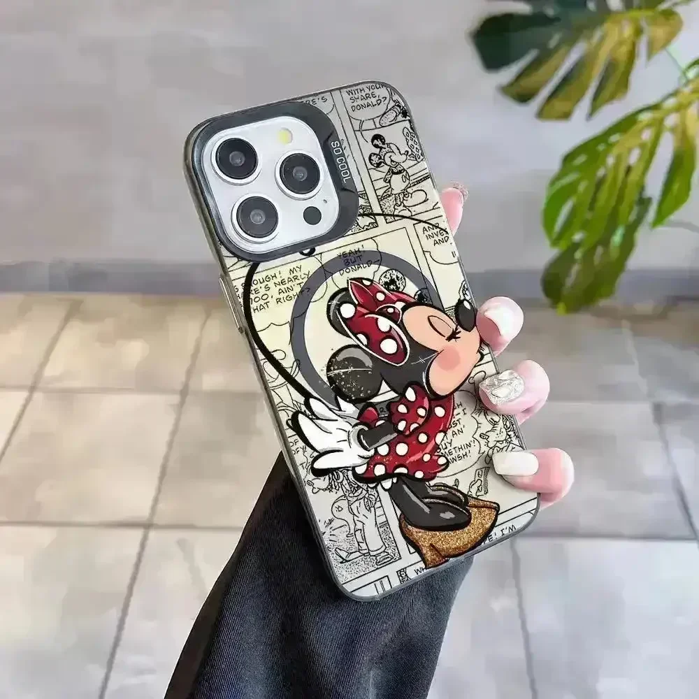 Mickey and Minnie Couple MagSafe Phone Case (For iPhone) - Image 4