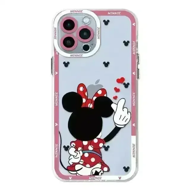 Mickey Minnie Clear Phone Case (For iPhones) - Image 6