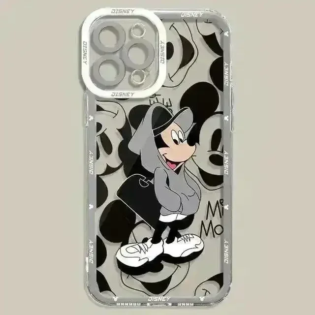Mickey Minnie Fashion Clear Phone Case (For iPhones) - Image 8