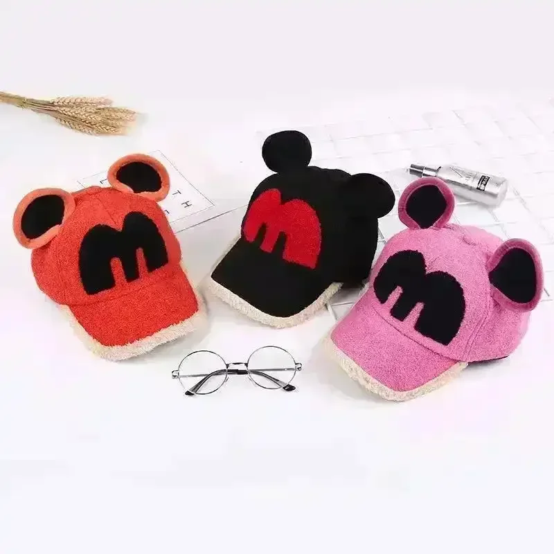 Mickey Mouse Fur Cap - Image 2
