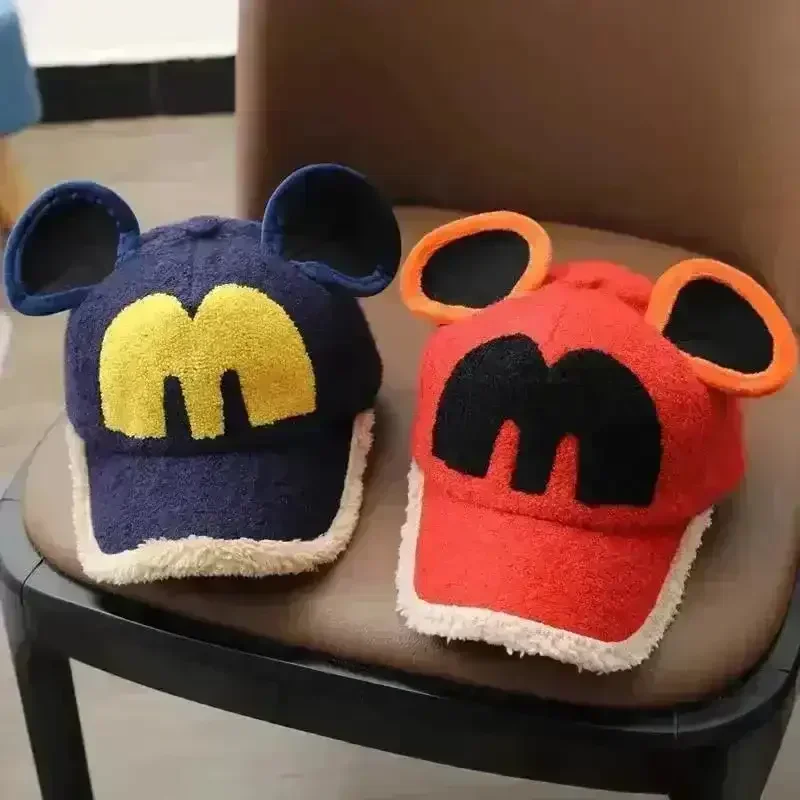 Mickey Mouse Fur Cap - Image 3
