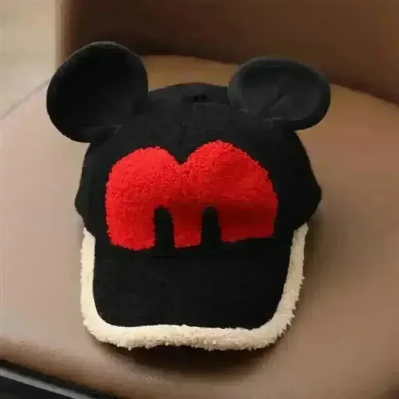 Mickey Mouse Fur Cap - Image 5