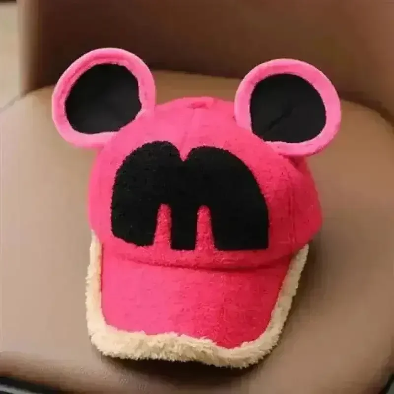 Mickey Mouse Fur Cap - Image 6