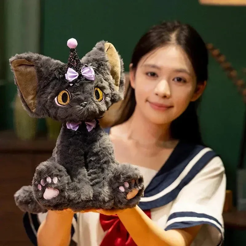 Midnight Magic Black Cat Plushie (30 cm) - Image 2