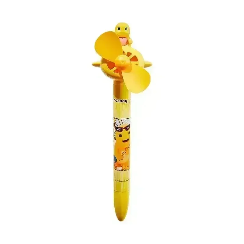 Milk Dragon Kawaii Handheld Fan Pen - Image 8