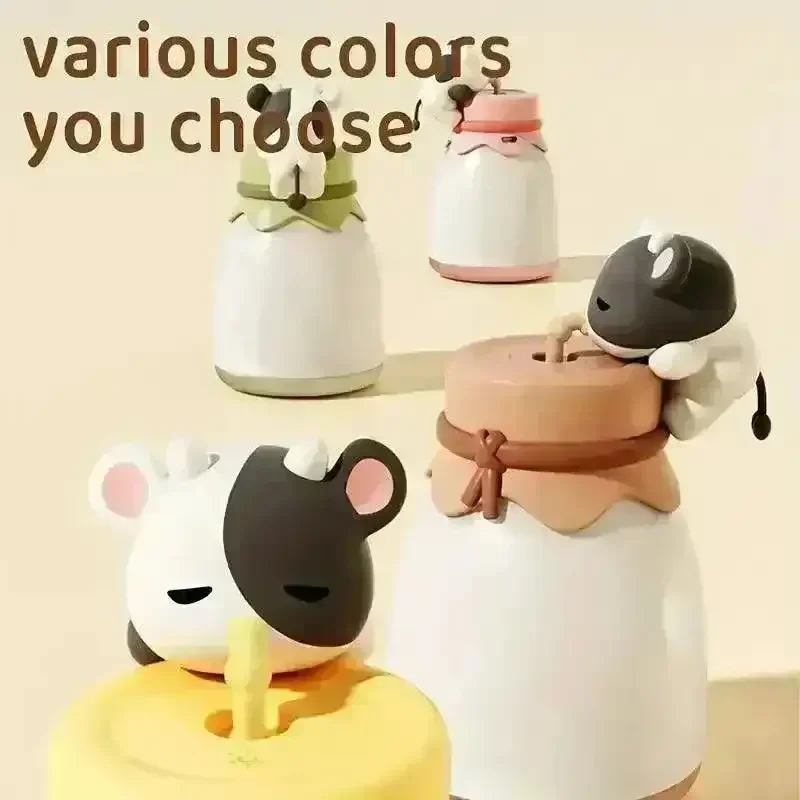 Milk Drinking Cow Night Lamp - Image 8