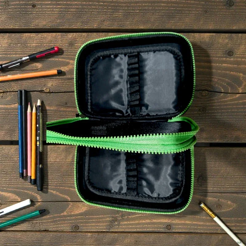 Minecraft Double Zip EVA Pencil Case - Image 4