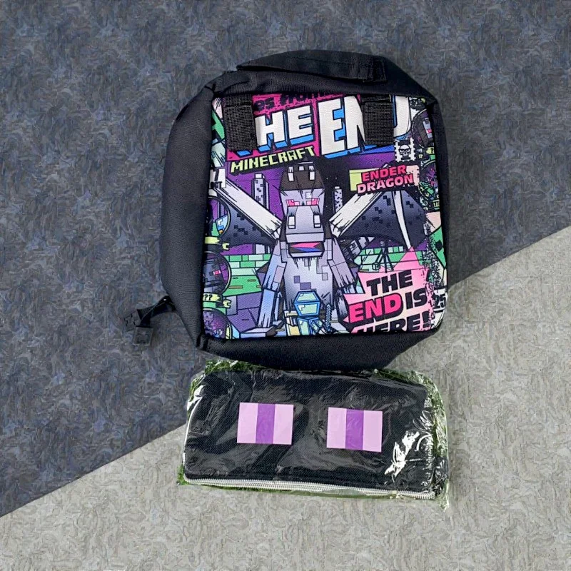 Minecraft Ender Dragon 3-Piece Backpack Set - Image 2