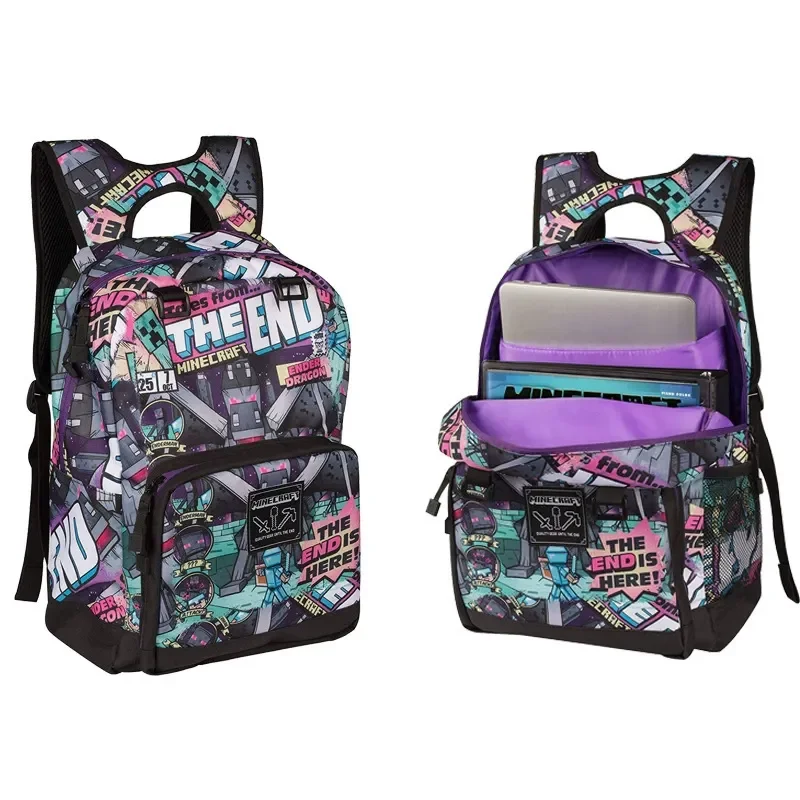 Minecraft Ender Dragon 3-Piece Backpack Set - Image 3