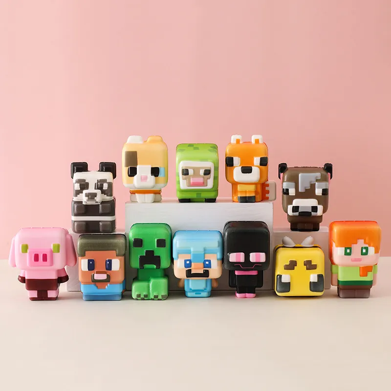 Minecraft Mosaic Style Squishy Toy - Image 6