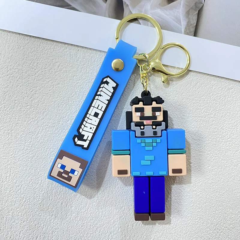 Minecraft Overworld Blockbuster Keychain - Image 3