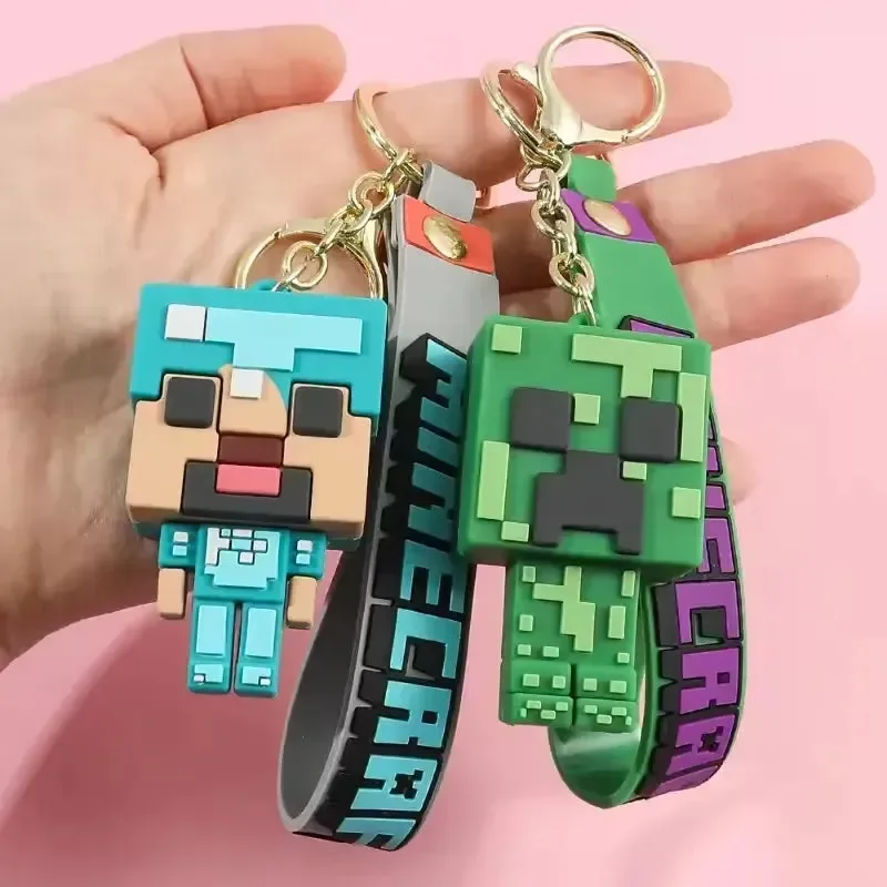 Minecraft Pixel Style Keychain - Image 6