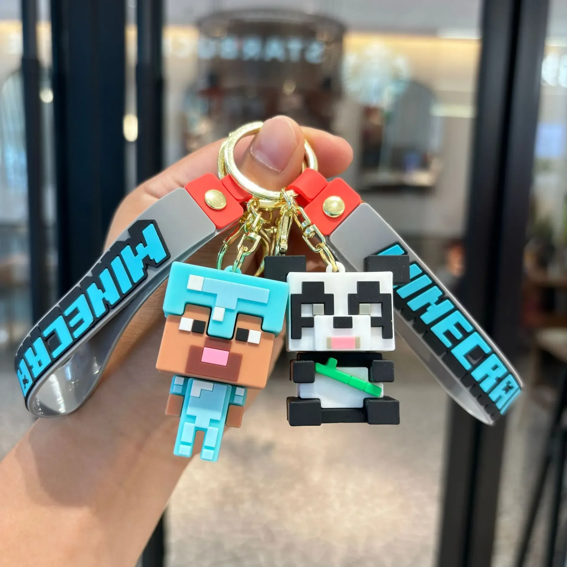 Minecraft Pixel Style Keychain - Image 8