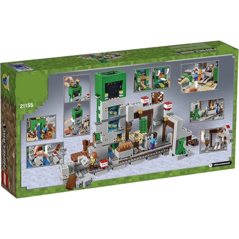 Minecraft The Creeper Mine Blocks (834 Pcs) - Image 3