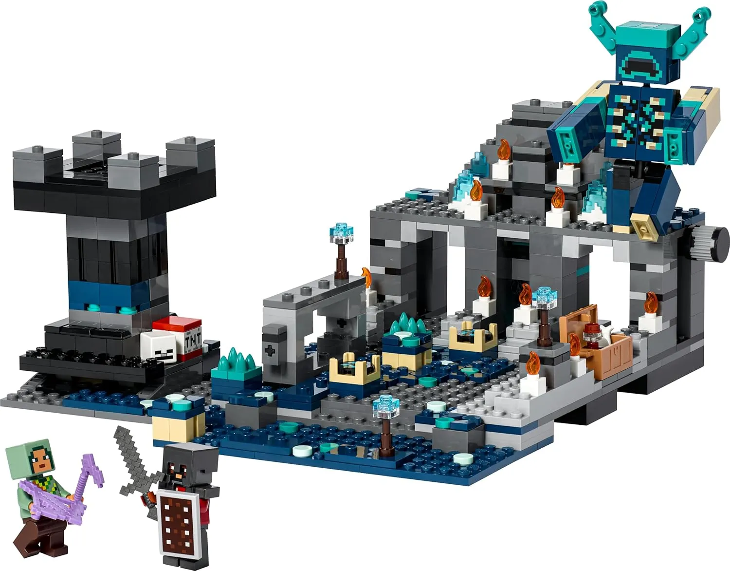 Minecraft The Deep Dark Battle Blocks (584 Pcs) - Image 3