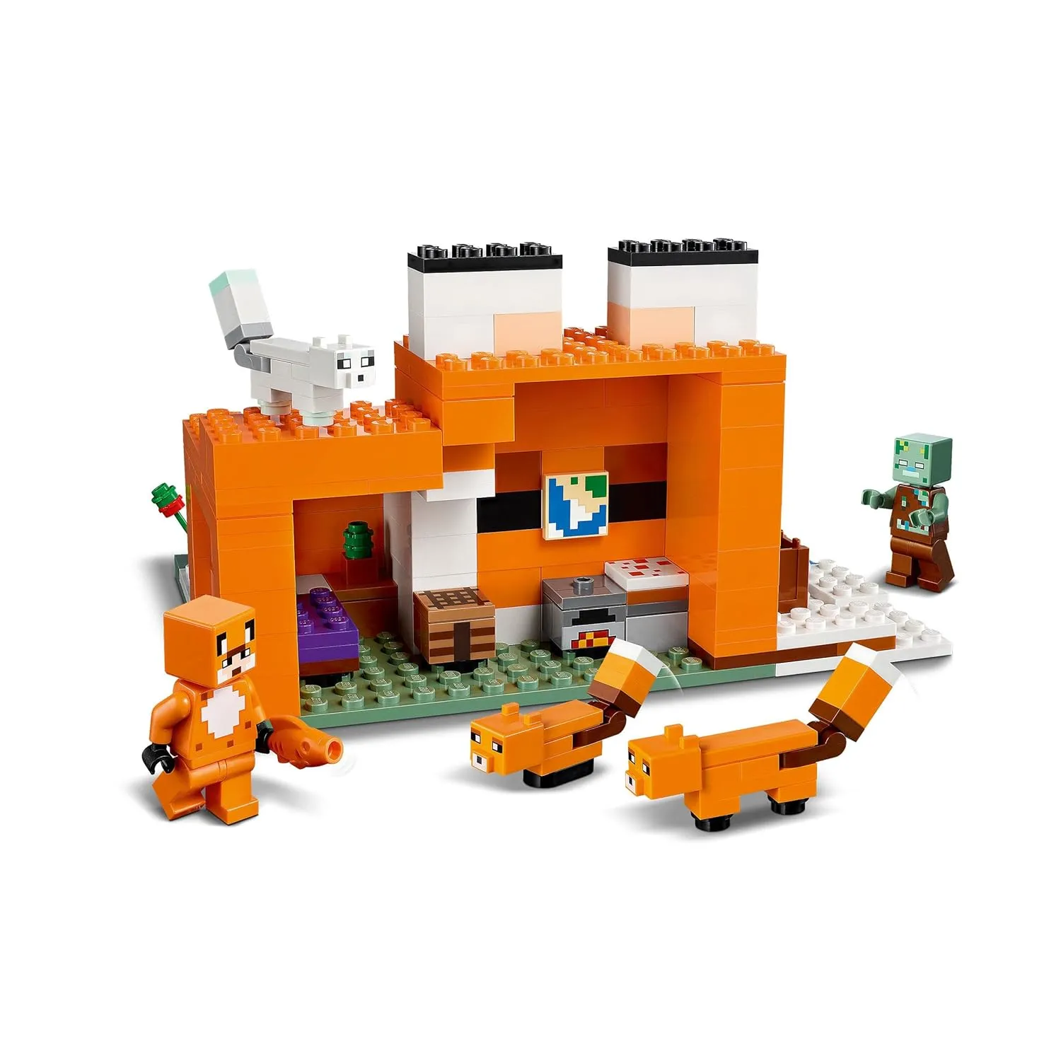 Minecraft The Fox Lodge Building Blocks (193 Pcs) - Image 2