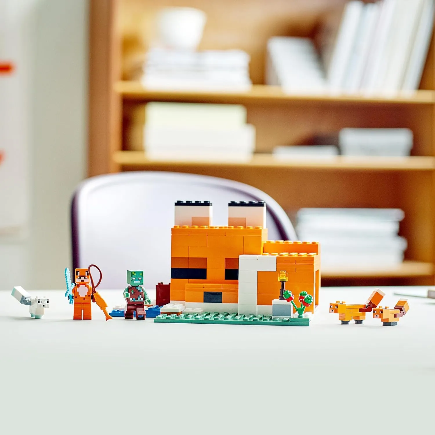 Minecraft The Fox Lodge Building Blocks (193 Pcs) - Image 3