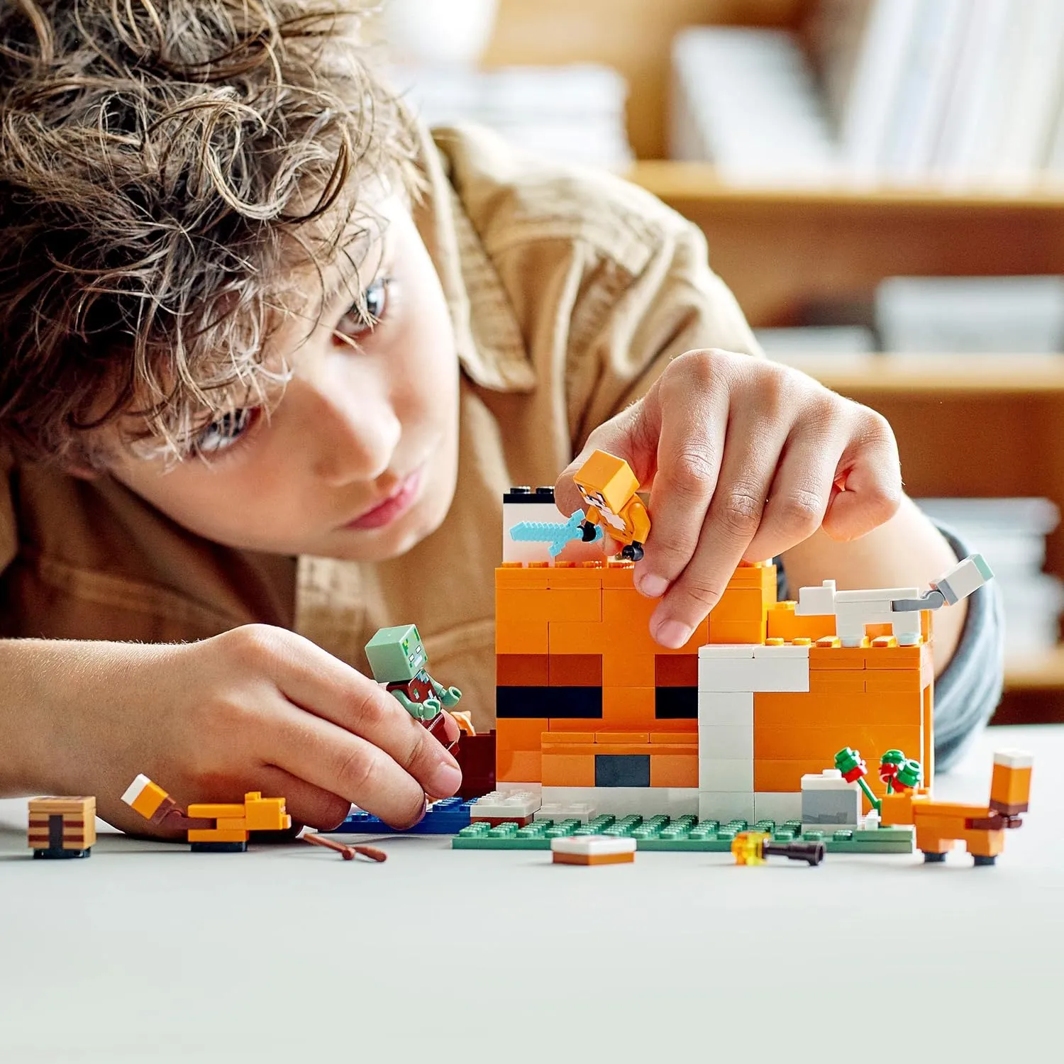 Minecraft The Fox Lodge Building Blocks (193 Pcs) - Image 4
