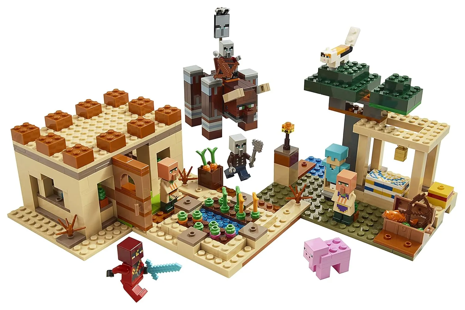 Minecraft The Illager Raid Building Blocks (562 Pcs) - Image 3