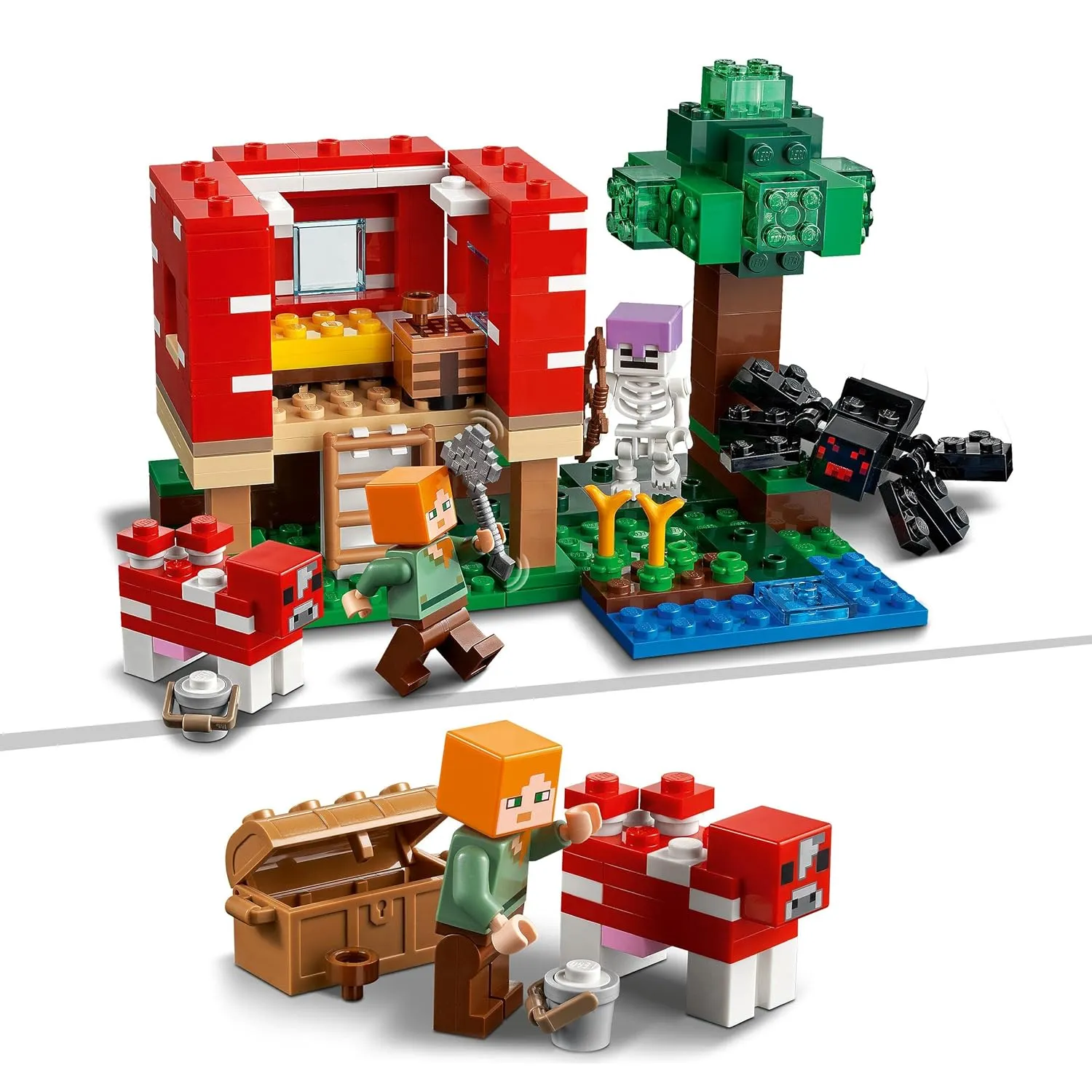 Minecraft The Mushroom House Building Blocks (272 Pcs) - Image 5