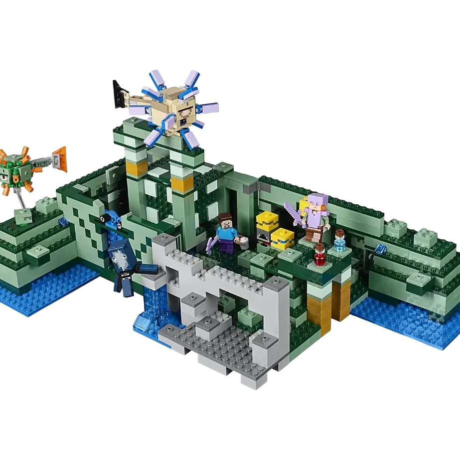 Minecraft The Ocean Monument Building Blocks (1122 Pcs) - Image 6