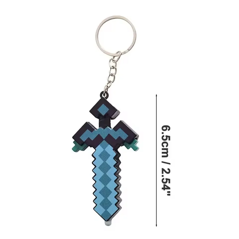 Minekraft Diamond Sword LED Keychain - Image 7