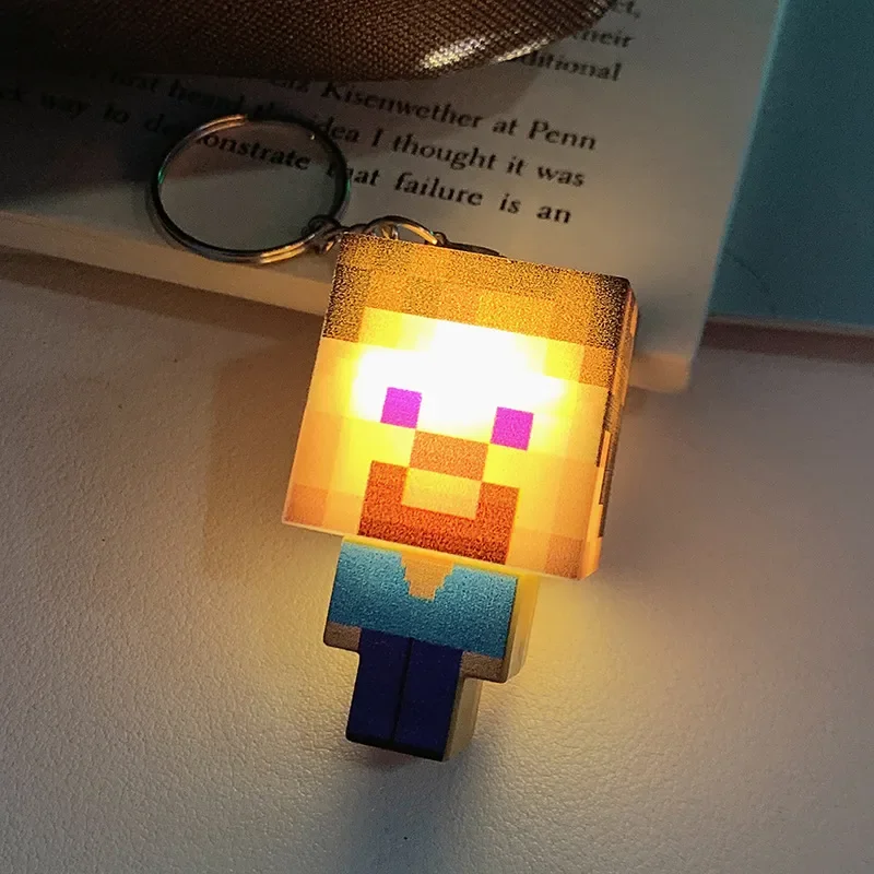Minekraft Glow Buds LED Keychain - Image 10