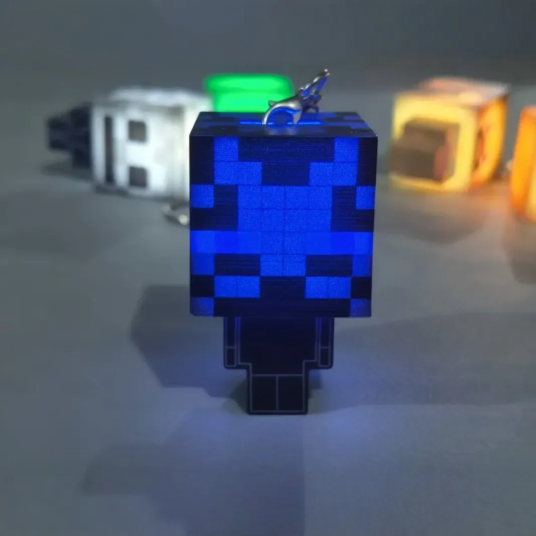 Minekraft Glow Buds LED Keychain - Image 7
