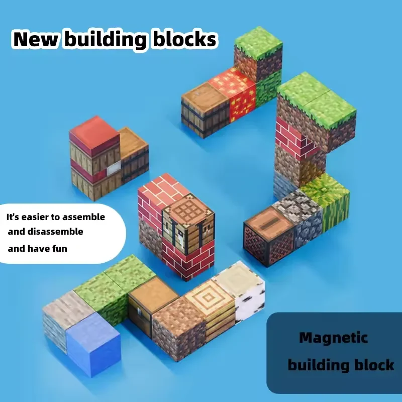 Minekraft Magnetic Building Blocks - Image 6