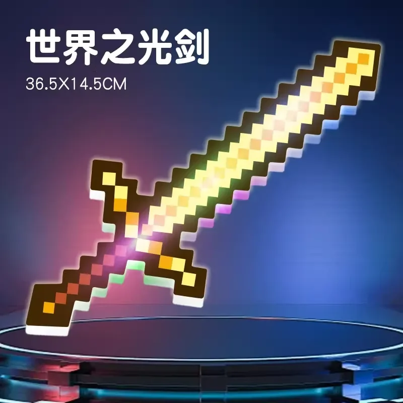 Minekraft Mosaic Sword Lamp - Image 10