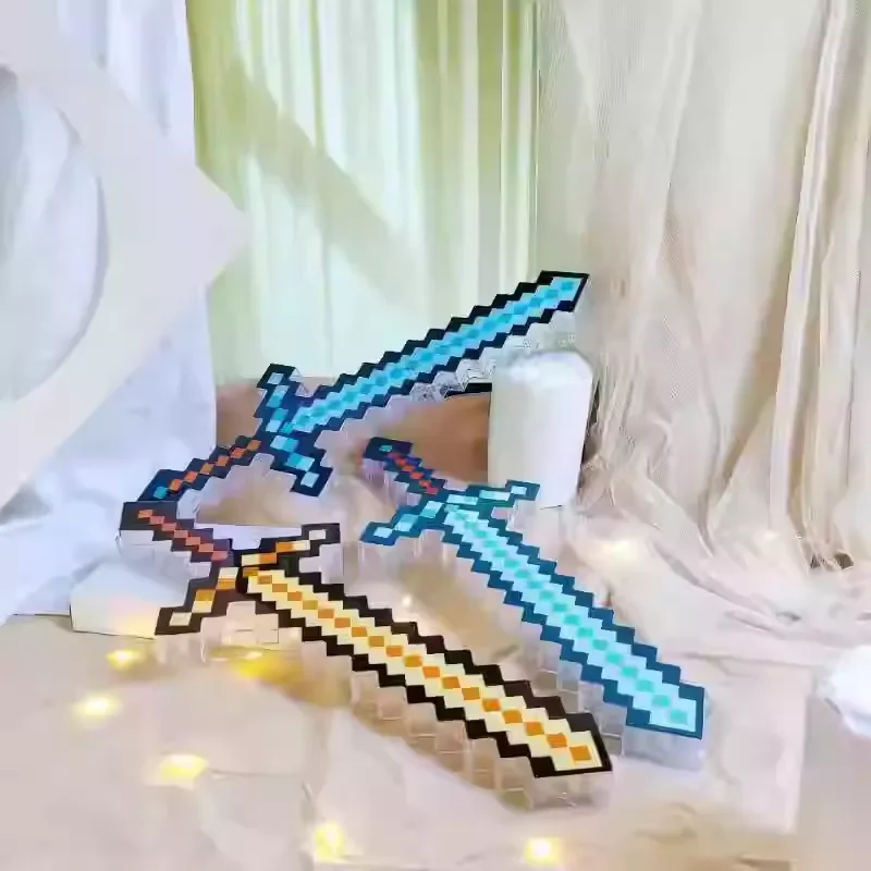 Minekraft Mosaic Sword Lamp - Image 5