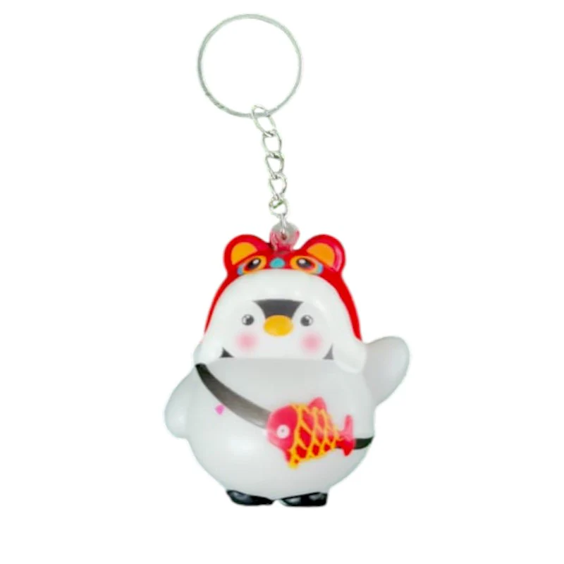 Mini Cosplay Penguin Squishy Keychain - Image 13