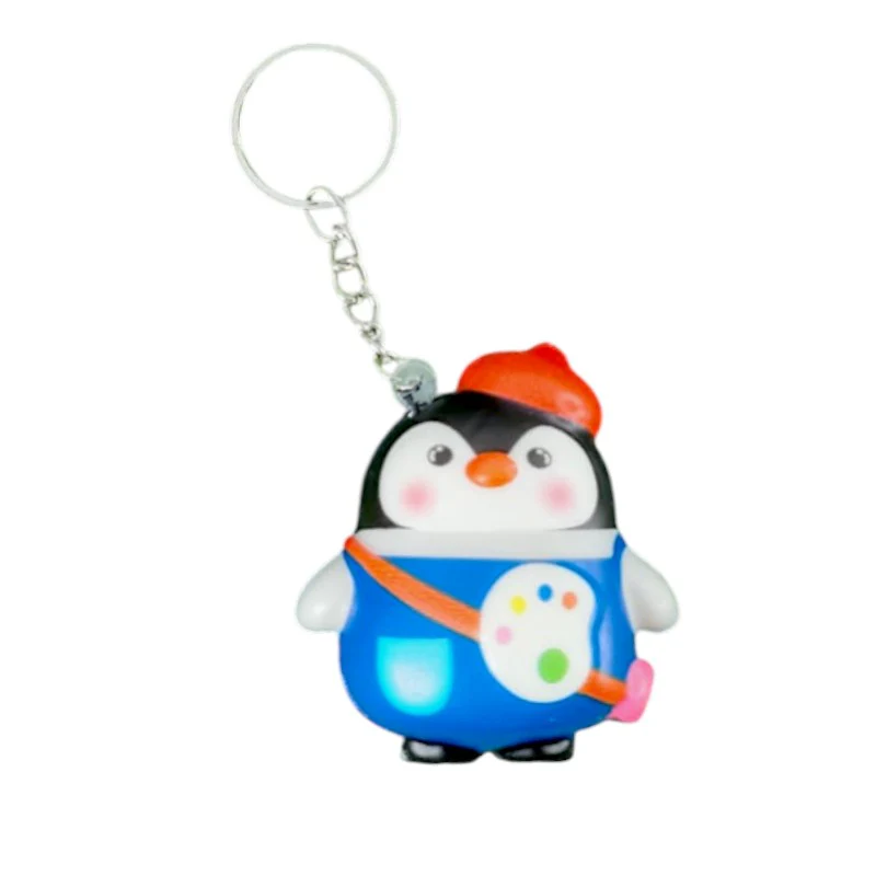 Mini Cosplay Penguin Squishy Keychain - Image 6