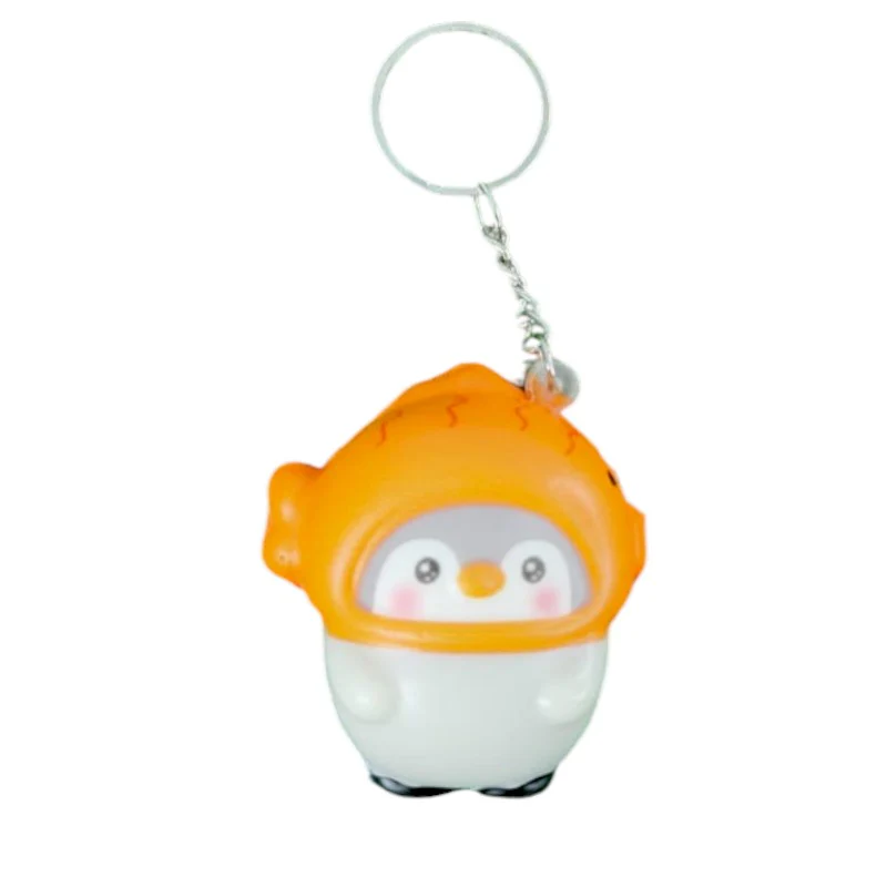 Mini Cosplay Penguin Squishy Keychain - Image 7