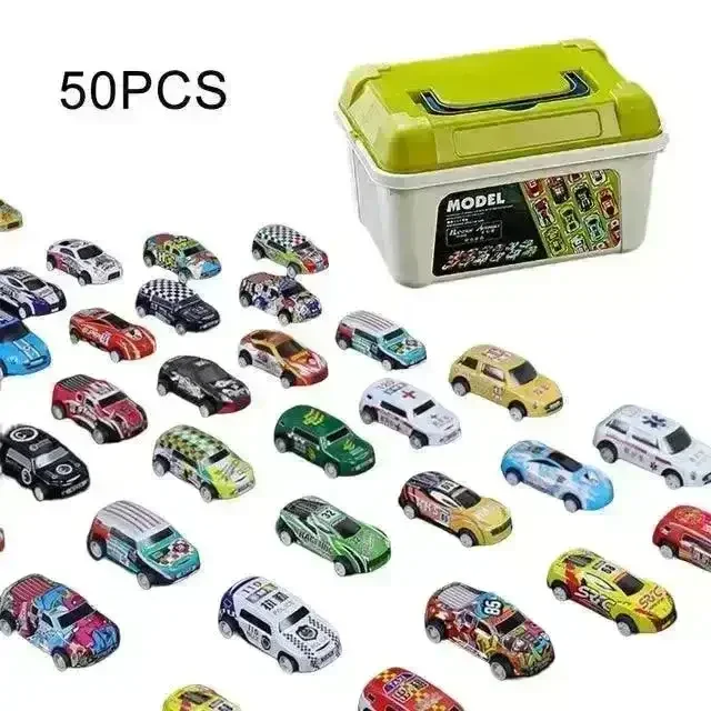 Mini Inertia Alloy Car Model Set - Image 6