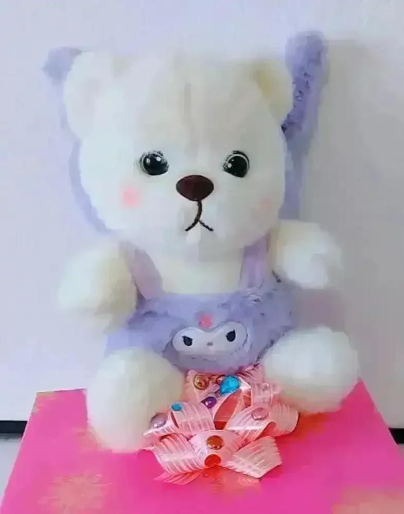 Lil' Kuromi Lena Cosplay Bear Plushie - Image 3