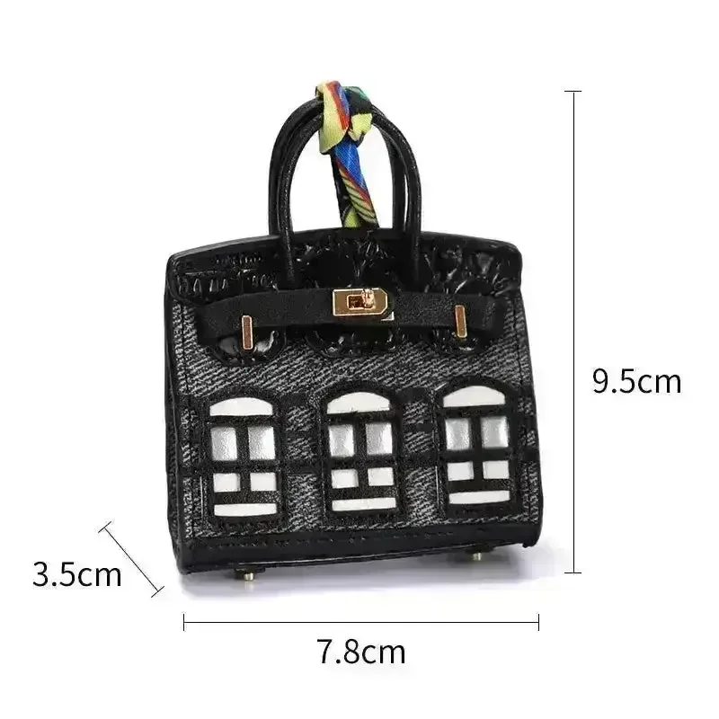 Luxe House Leather Bag Keychains - Image 25