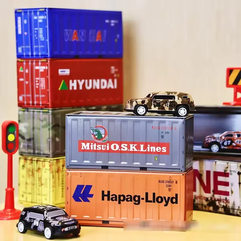 Mini Shipping Container Desk Organiser - Image 4
